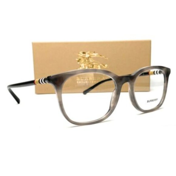 Burberry Men's Striped Eyeglasses! - Picture 1 of 6